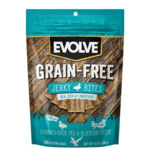 Evolve Dog Snack Grain Free Jerky Duck - Pato