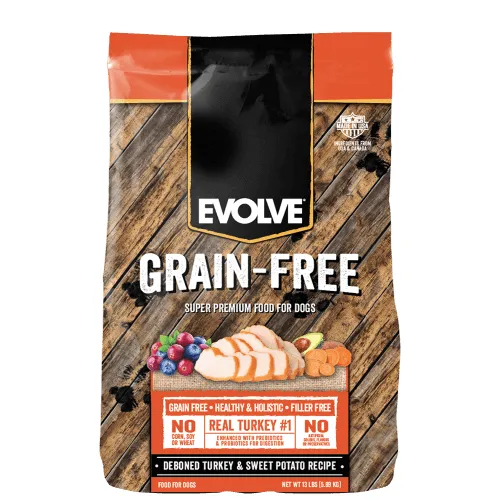 Evolve - Devoned Turkey & Sweet Potato Recipe Dog