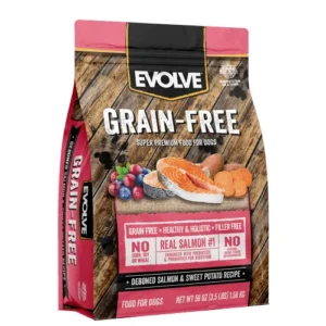Evolve - Salmon & Sweet Potato Recipe Dog