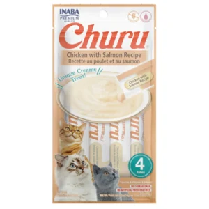 Churu - Inaba Cat Chicken With Salmon Recipe 4 Piezas