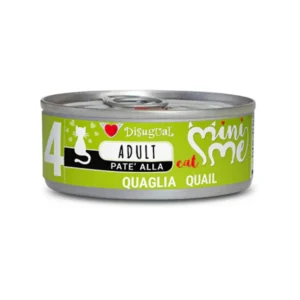 Disugual Mini Me Paté Codorniz para Gato Adulto