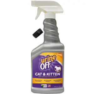 Eliminador de Olores Gato Urine Off (16 Oz) – Tecnología Bioenzimática para Manchas de Orina