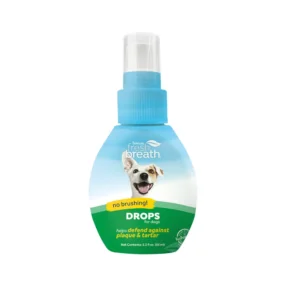Gotas Aliento Fresco Perros TropiClean (2.2 Oz) – Cuidado Bucal Diario Concentrado
