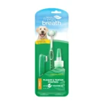 Kit Dental Perros Grandes TropiClean – Limpieza 360° y Control de Placa para Razas Mayores
