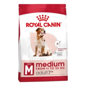 Royal Canin Medium Adulto +7 años x 4 kg